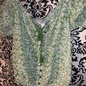 Off the shoulder blouse